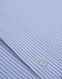 Classic White and Blue Stripes