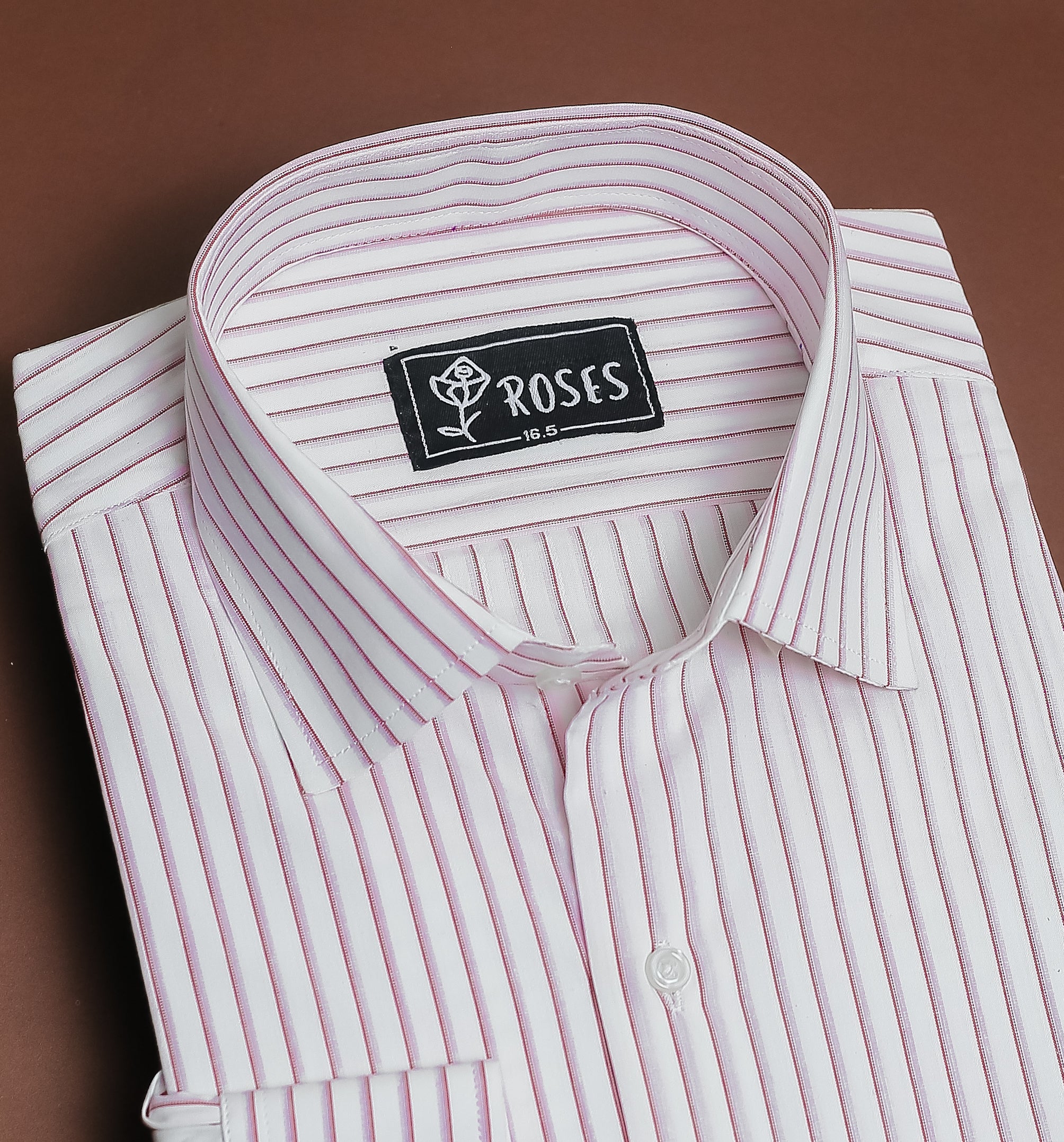 Pink and White Stripes in Eygtian Cotton
