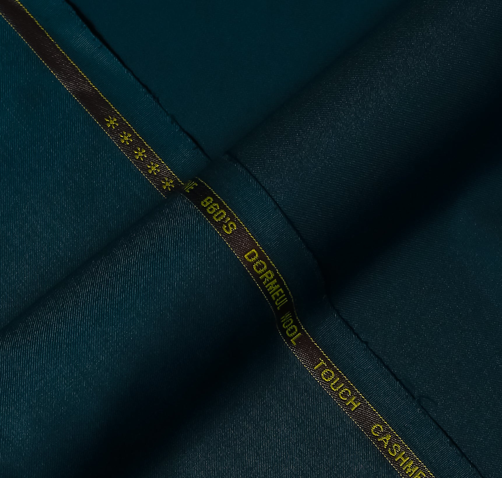 Plain Torqoiuse Blue, Wool Blend, Tropical Exclusive Suiting Fabric