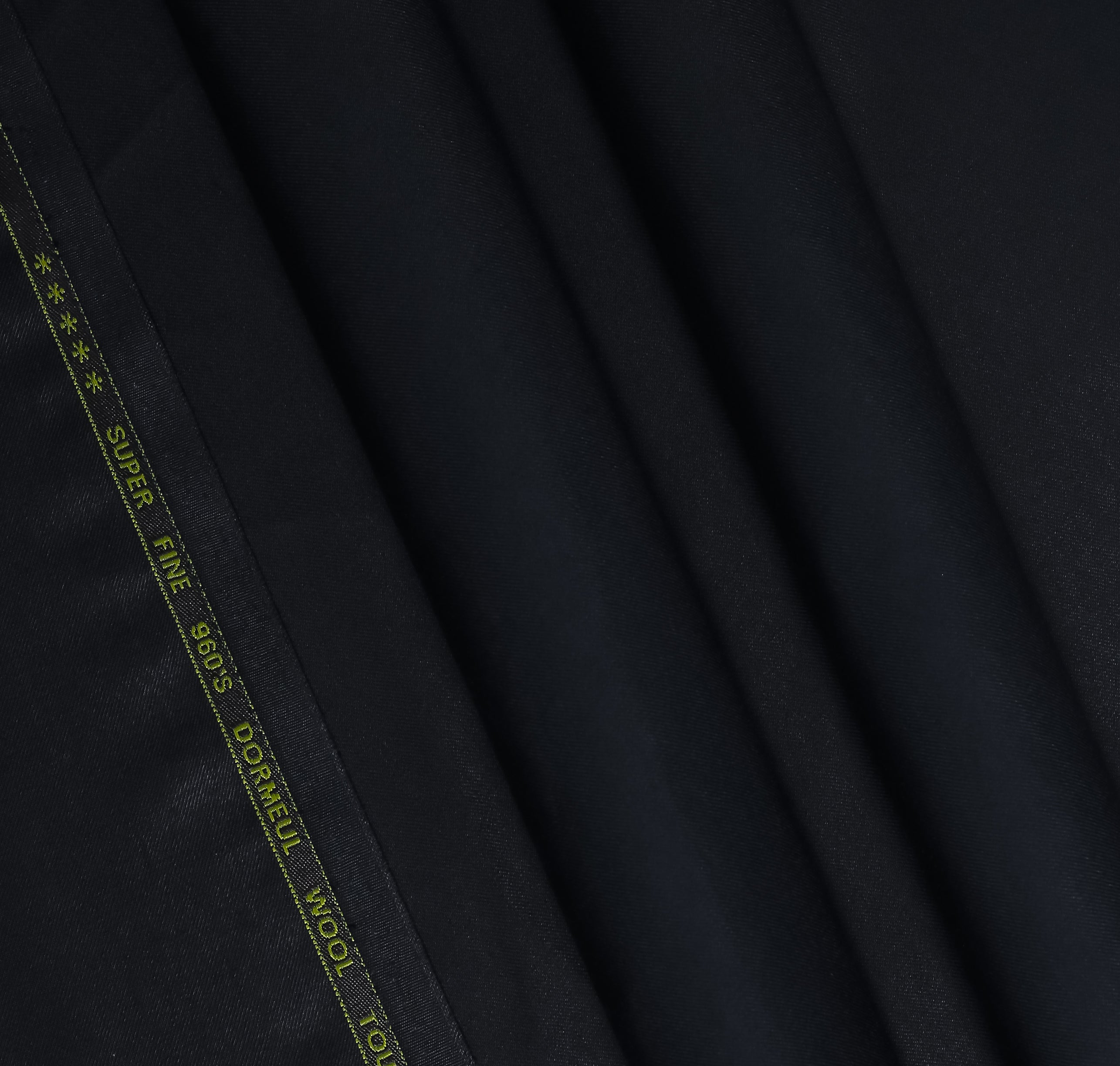 Plain Charcoal Grey, Wool Blend, Tropical Exclusive Suiting Fabric