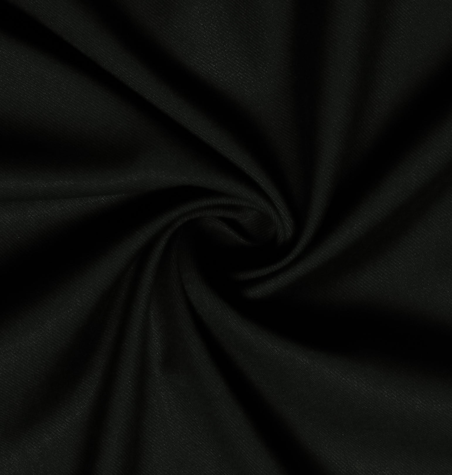 Plain Night Black, Wool Blend, Tropical Exclusive Suiting Fabric