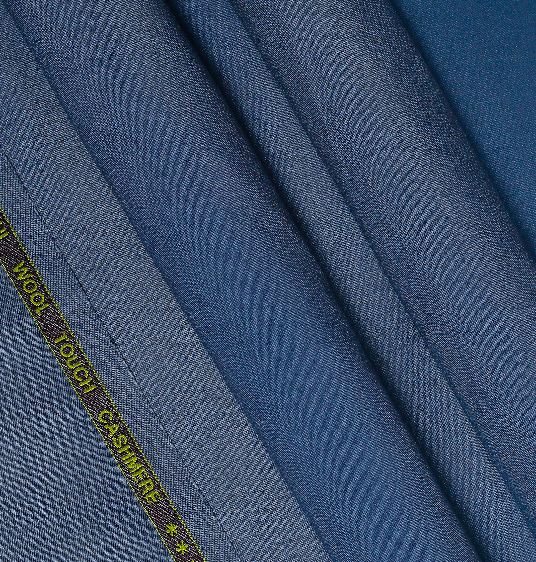 Plain Grey , Wool Blend, Tropical Exclusive Suiting Fabric